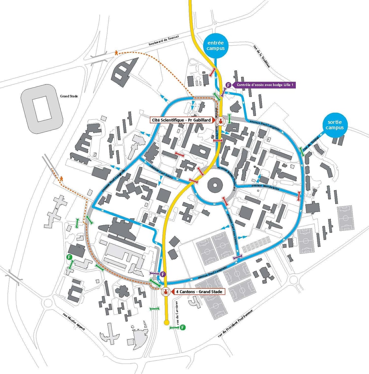 mapa Lil školu
