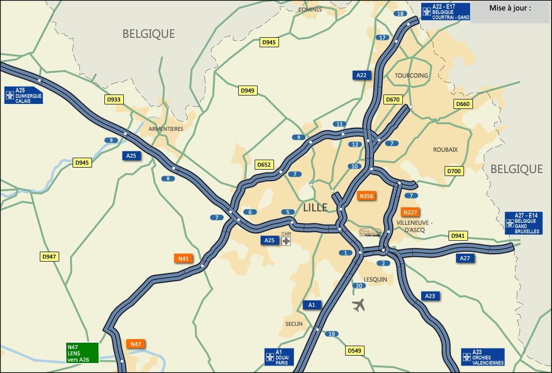 mapa Lil put