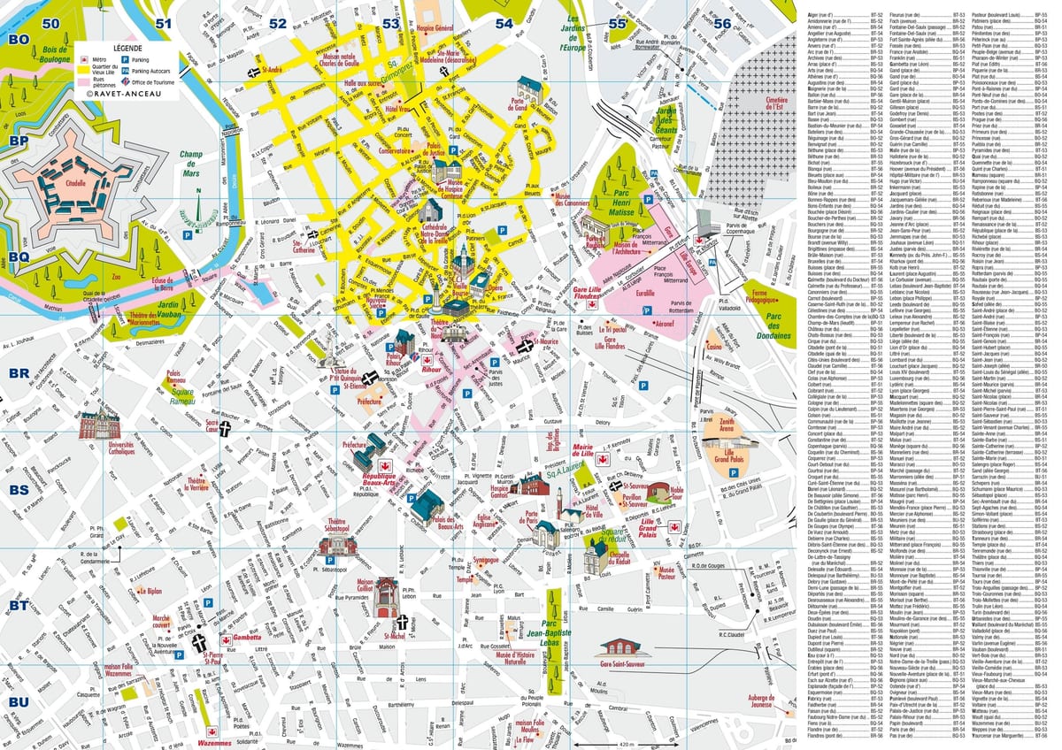 mapa Lil mjesto 