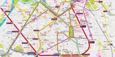 Mapa Lil bus