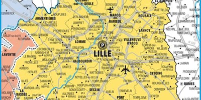 Mapa Lil državnom
