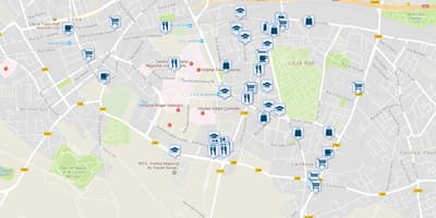 Mapa Lil radnje