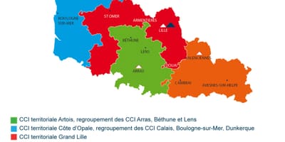 Mapi francuske Lil regionu