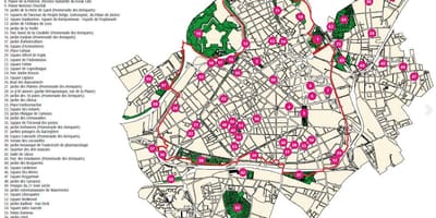 Mapa Lil spomenik