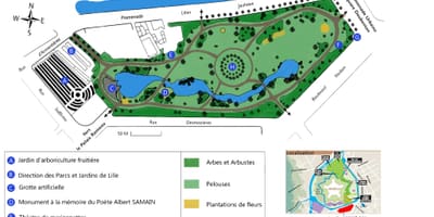 Mapa Lil vrt